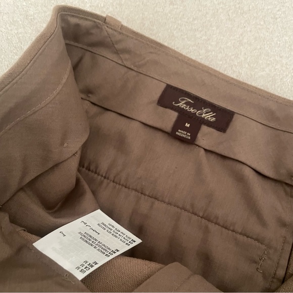 Tasso Elba Men’s Linen Blend Pants Size Medium - Picture 3 of 9
